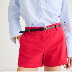 J Crew 4” stretch chino short
